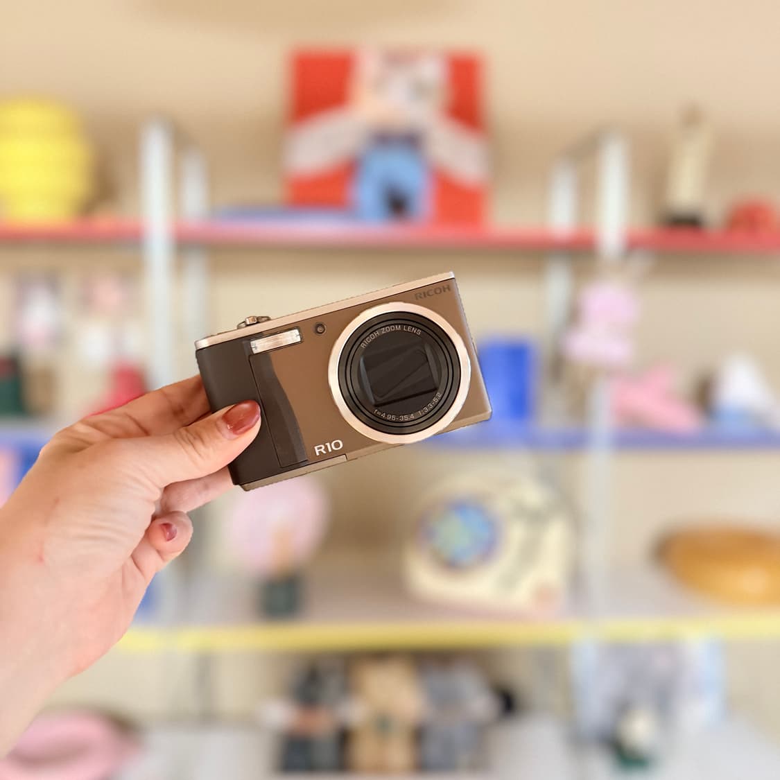 ✨풀세트 박스✨  Ricoh 리코 r10 브라운 빈티지디카 상품이미지7
