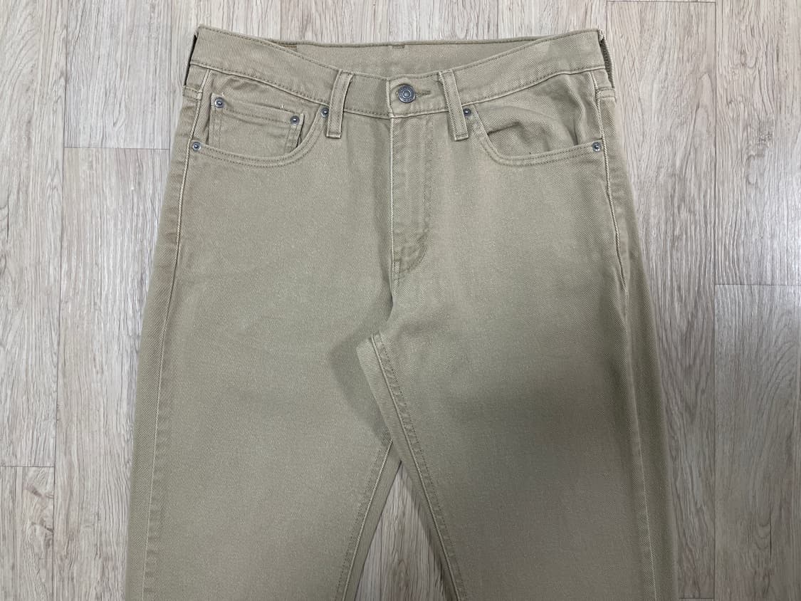 32) 리바이스 매장판 541 테이퍼드핏 베이지 데님팬츠 상품이미지4