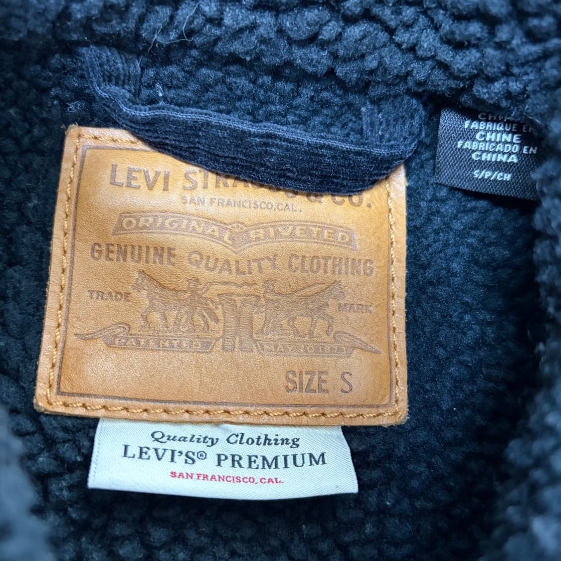 리바이스 블랙 골덴 자켓[1928] 상품이미지6