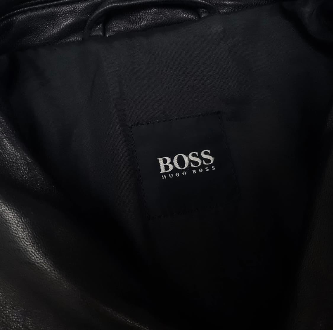 휴고보스 레더 카코트 민트급 올드갭 상품이미지4