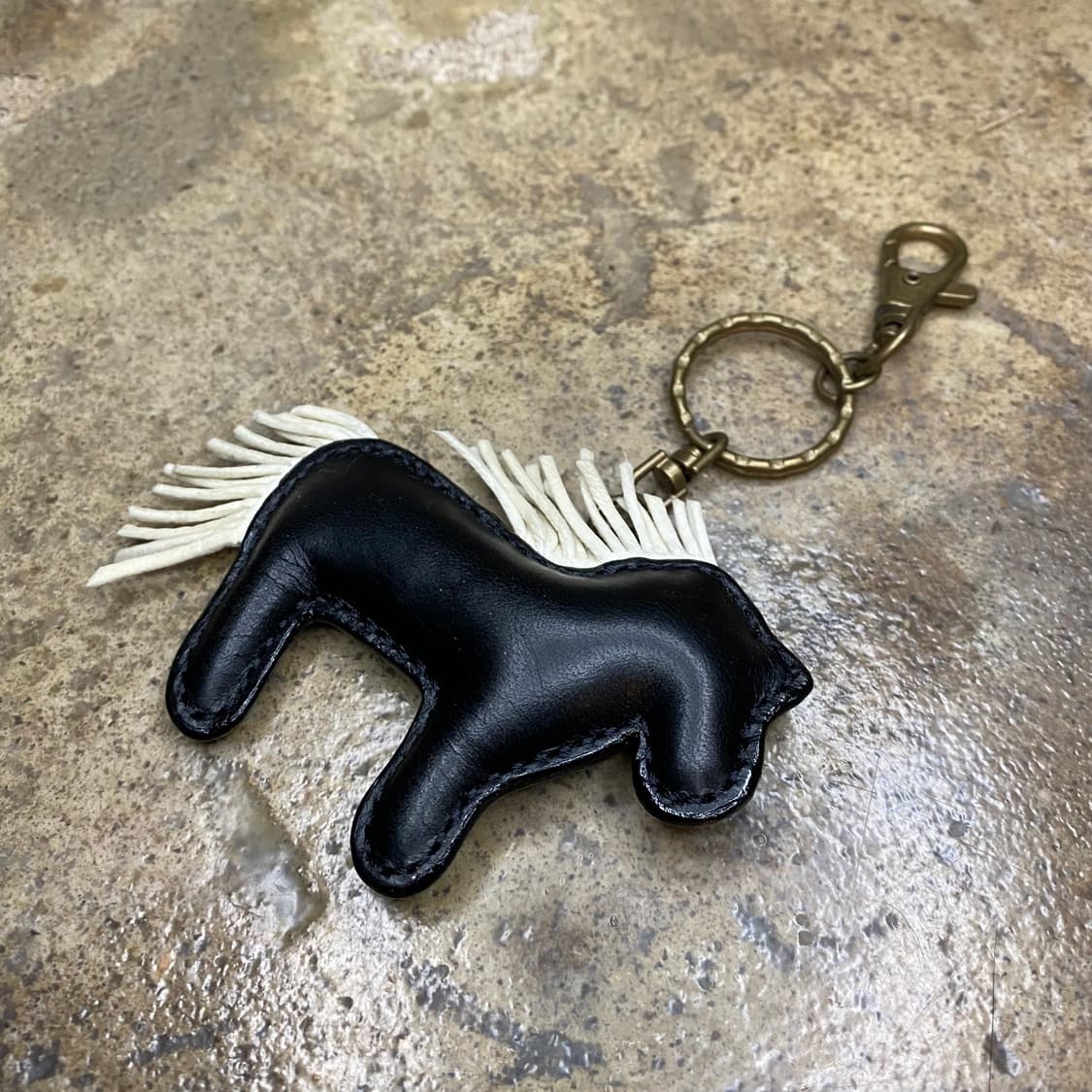 빈티지 가죽 말 키링 상품이미지4