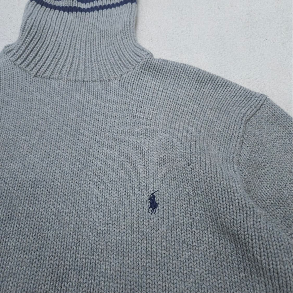 폴로 스포츠 코튼 터틀넥 니트 105 상품이미지3