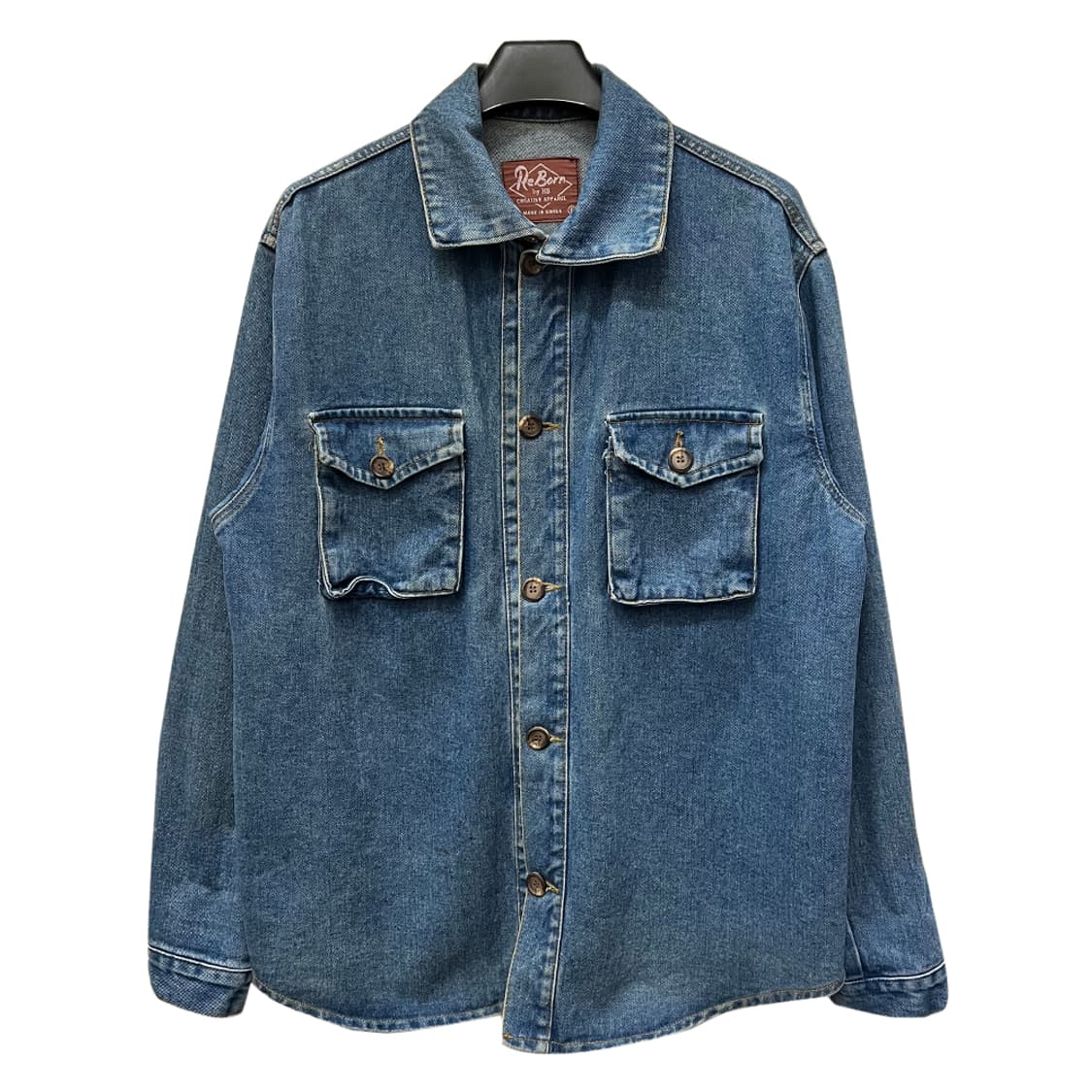 VTG Re Born 데님 셔츠 자켓 FREE 상품이미지1