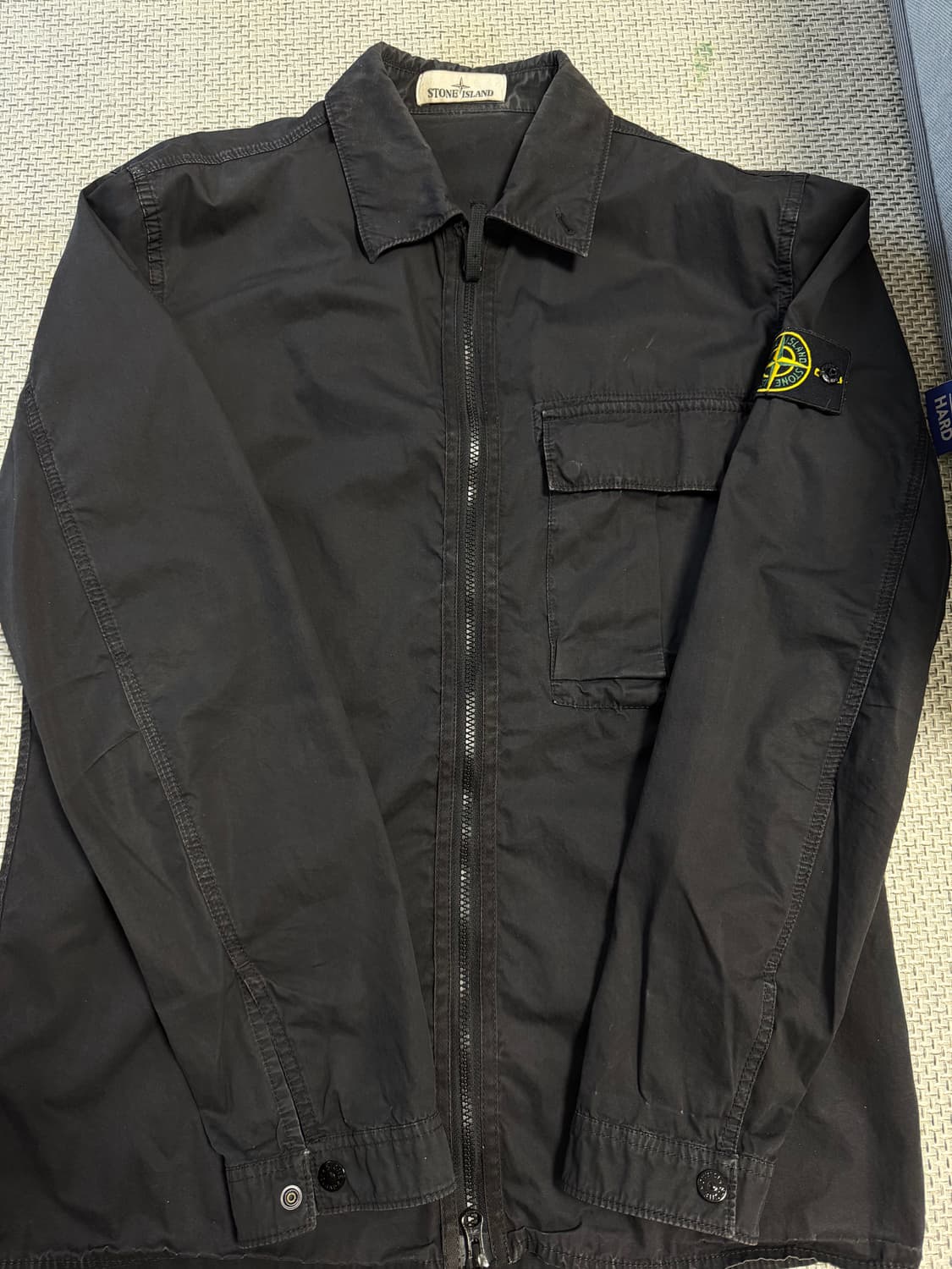 스톤아일랜드 셔츠자켓 블랙 L 상품이미지1