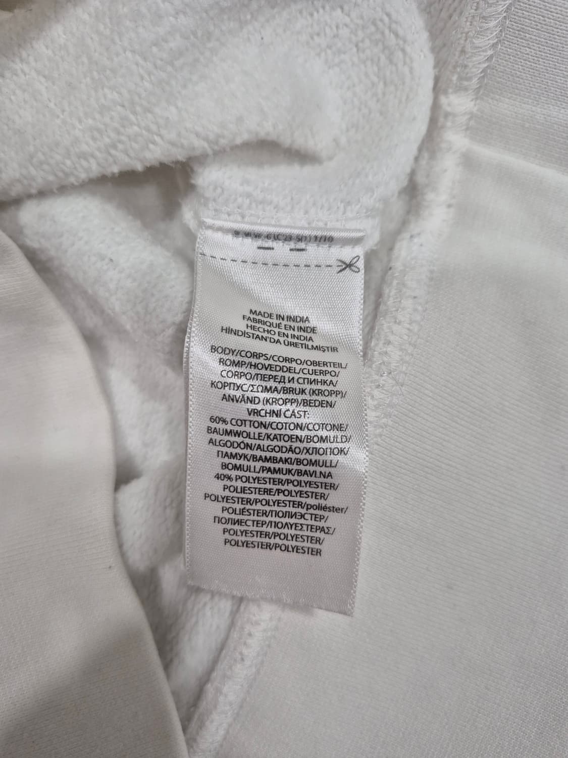 폴로 랄프로렌 화이트 맨투맨 티셔츠 남성 100사이즈 상품이미지5