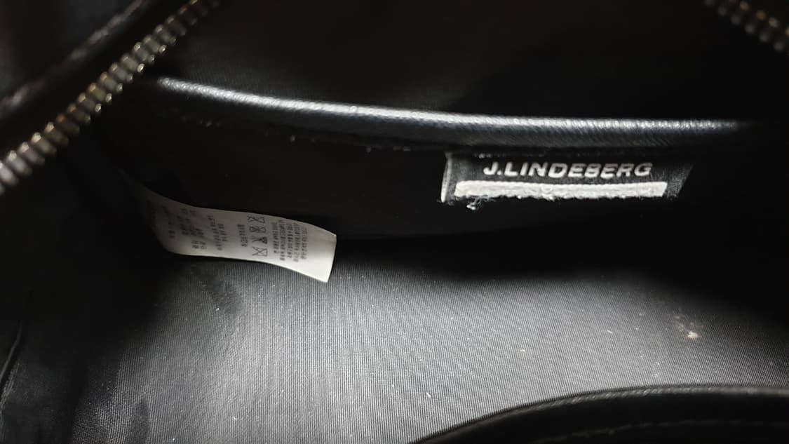 J.Lindeberg 블랙 토트백 겸 크로스백 상품이미지3