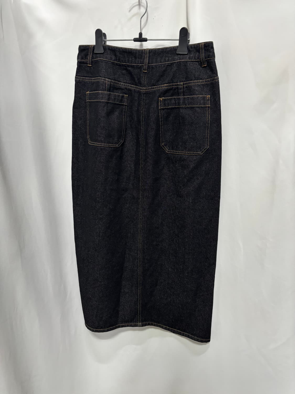 나안코브 다크 데님 롱 스커트 M 상품이미지4