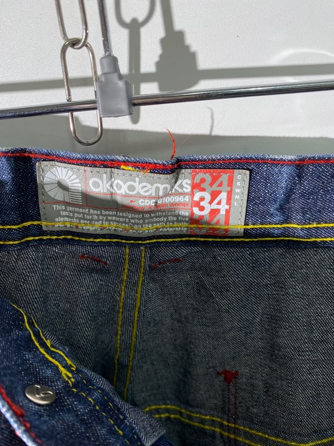 akademiks 와이드 데님 팬츠 상품이미지5