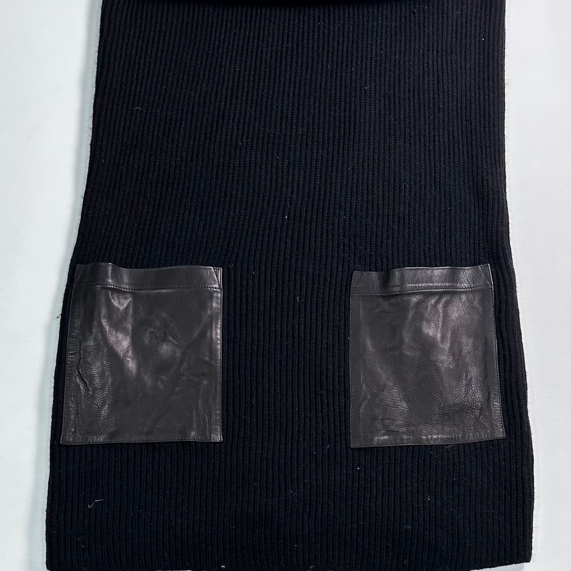 폴로 랄프로렌 울 터틀넥 레더포켓 원피스 상품이미지4