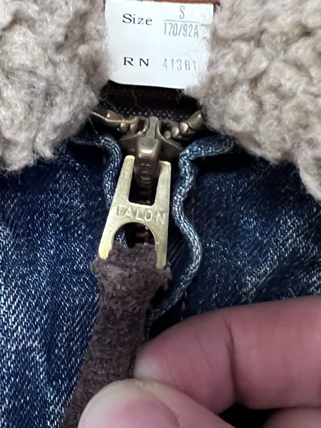 RRL 그리즐리 데님자켓 S 초레어 상품이미지2