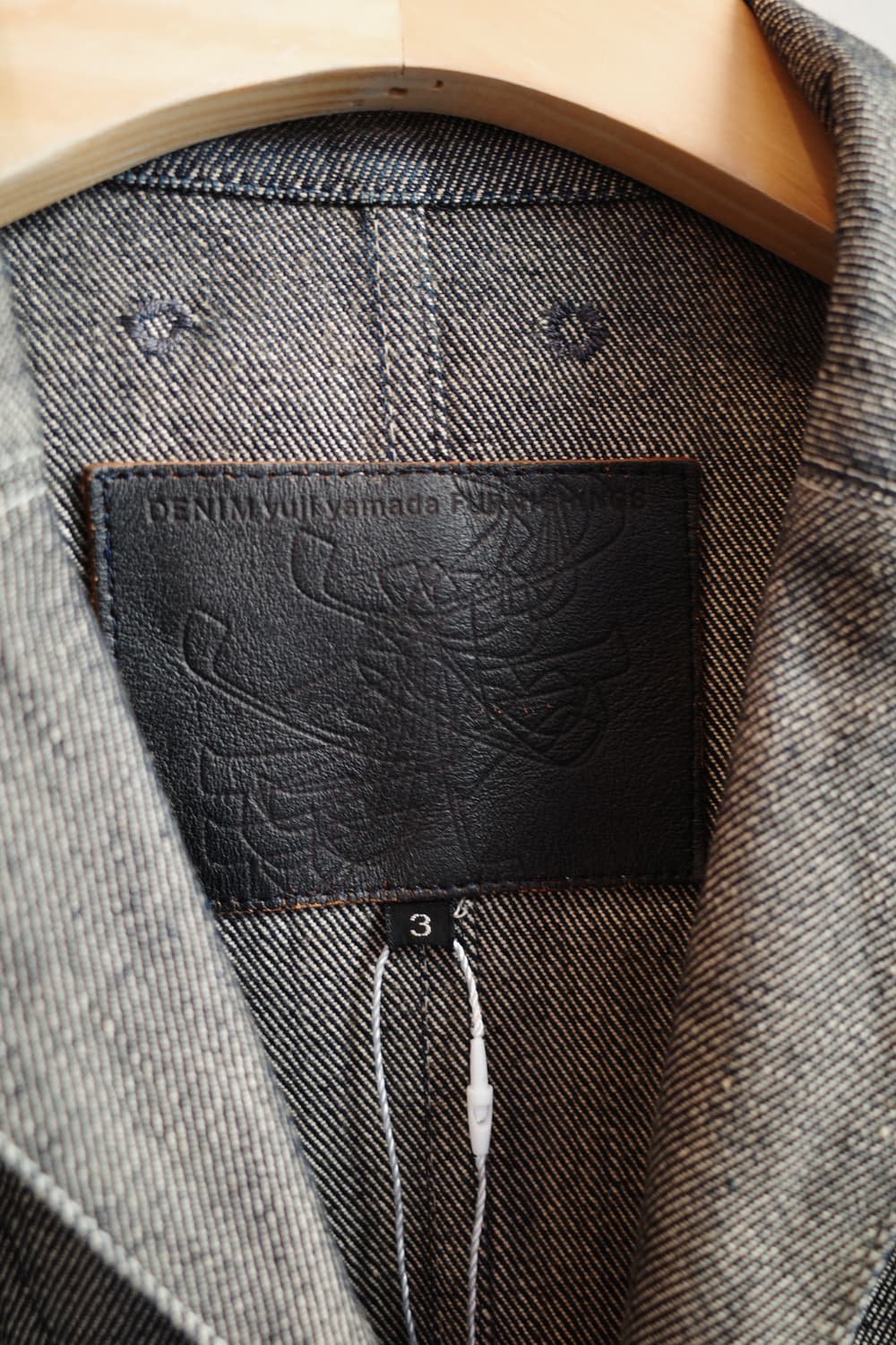 Yuji yamada 데님 커버올 자켓  상품이미지3