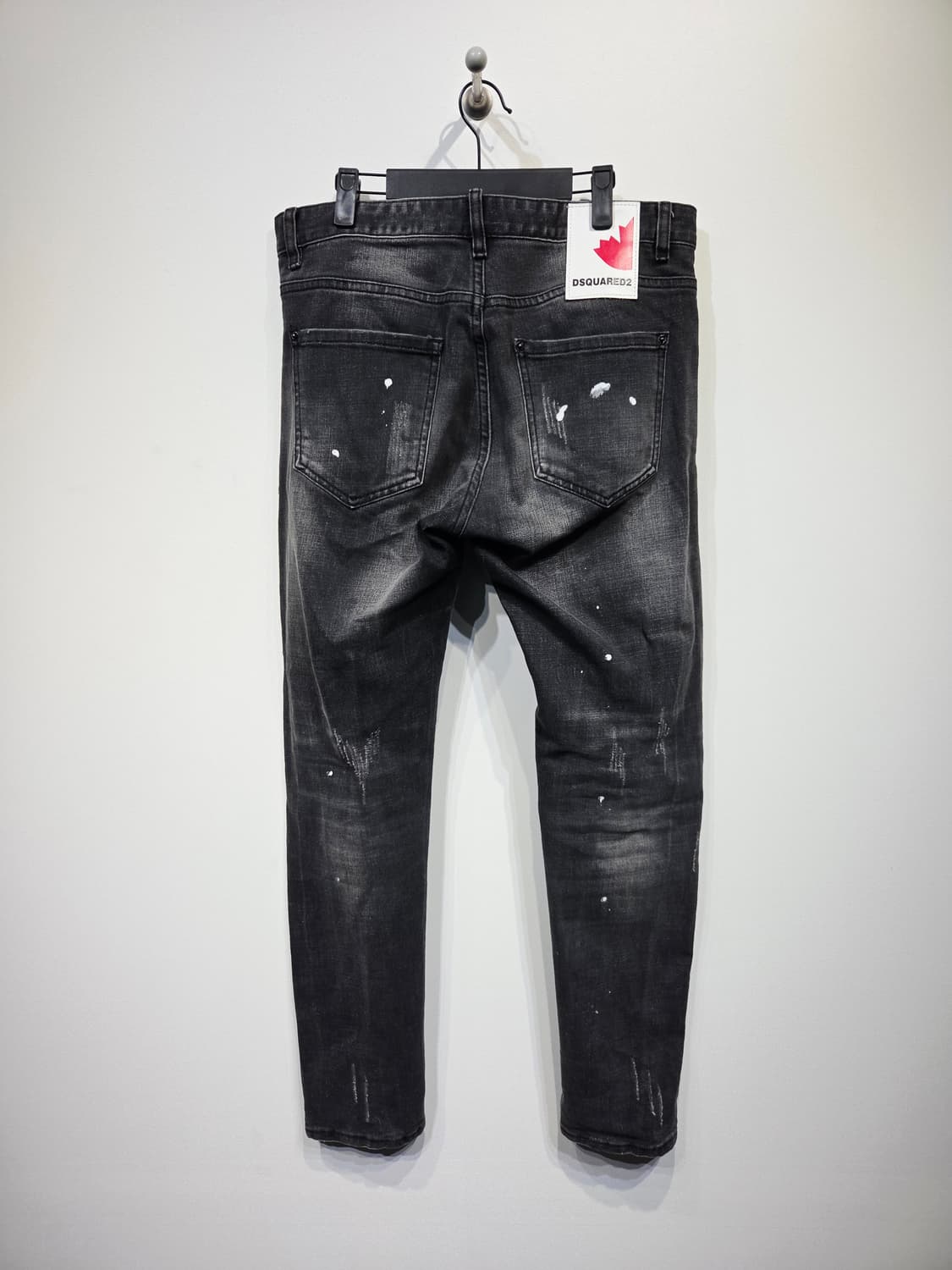 DSQUARED2 디스퀘어드2 클래식 케니 진 블랙 워싱 청바지 상품이미지5