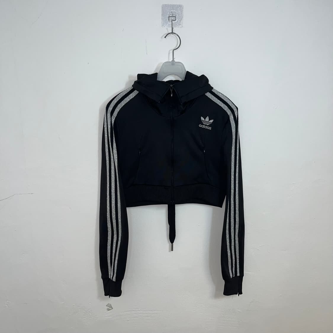 Adidas Originals black glitter jersey 상품이미지3