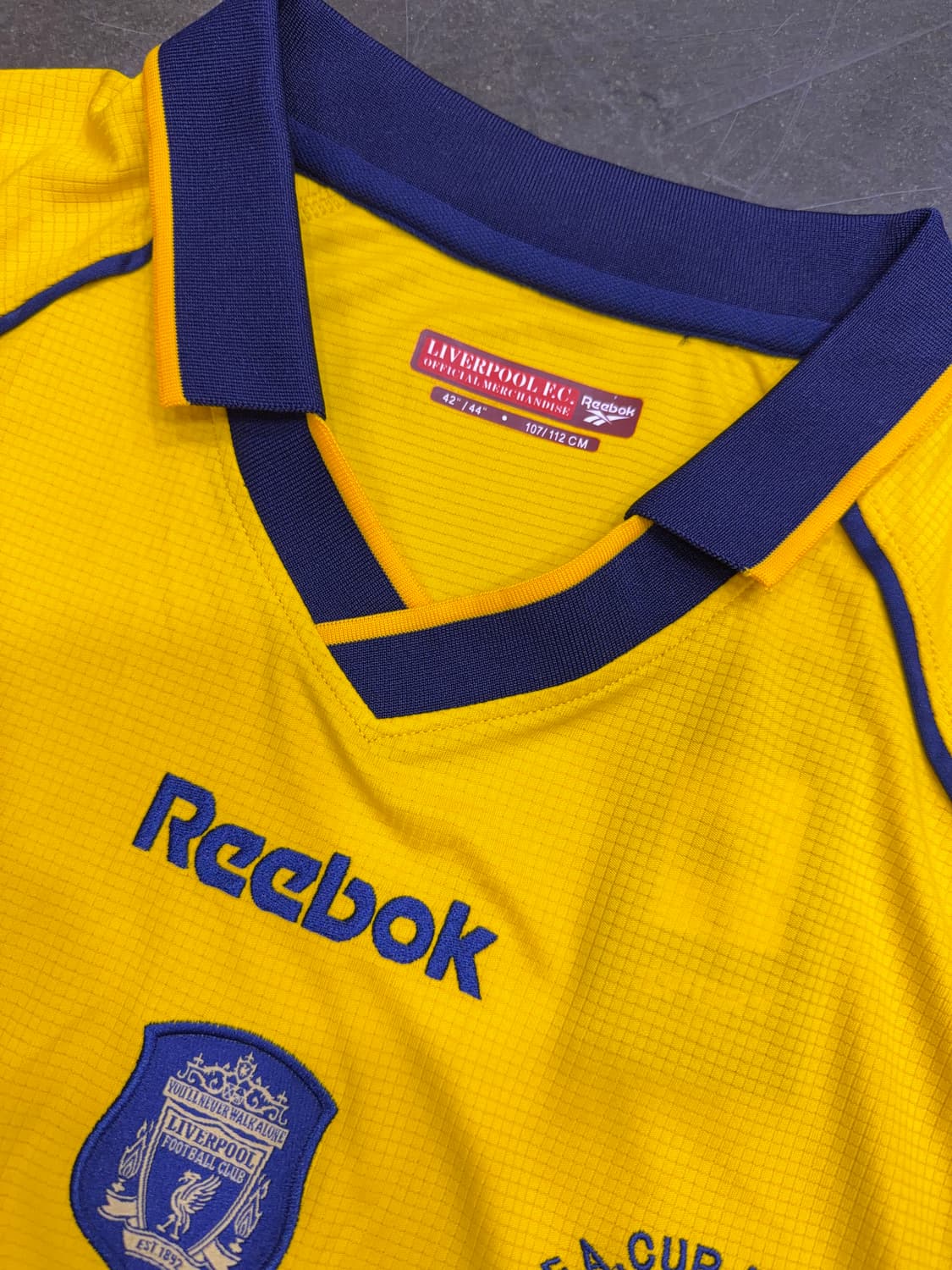 리복 리버풀 01 FA컵 파이널 어웨이 유니폼 져지 L 상품이미지3