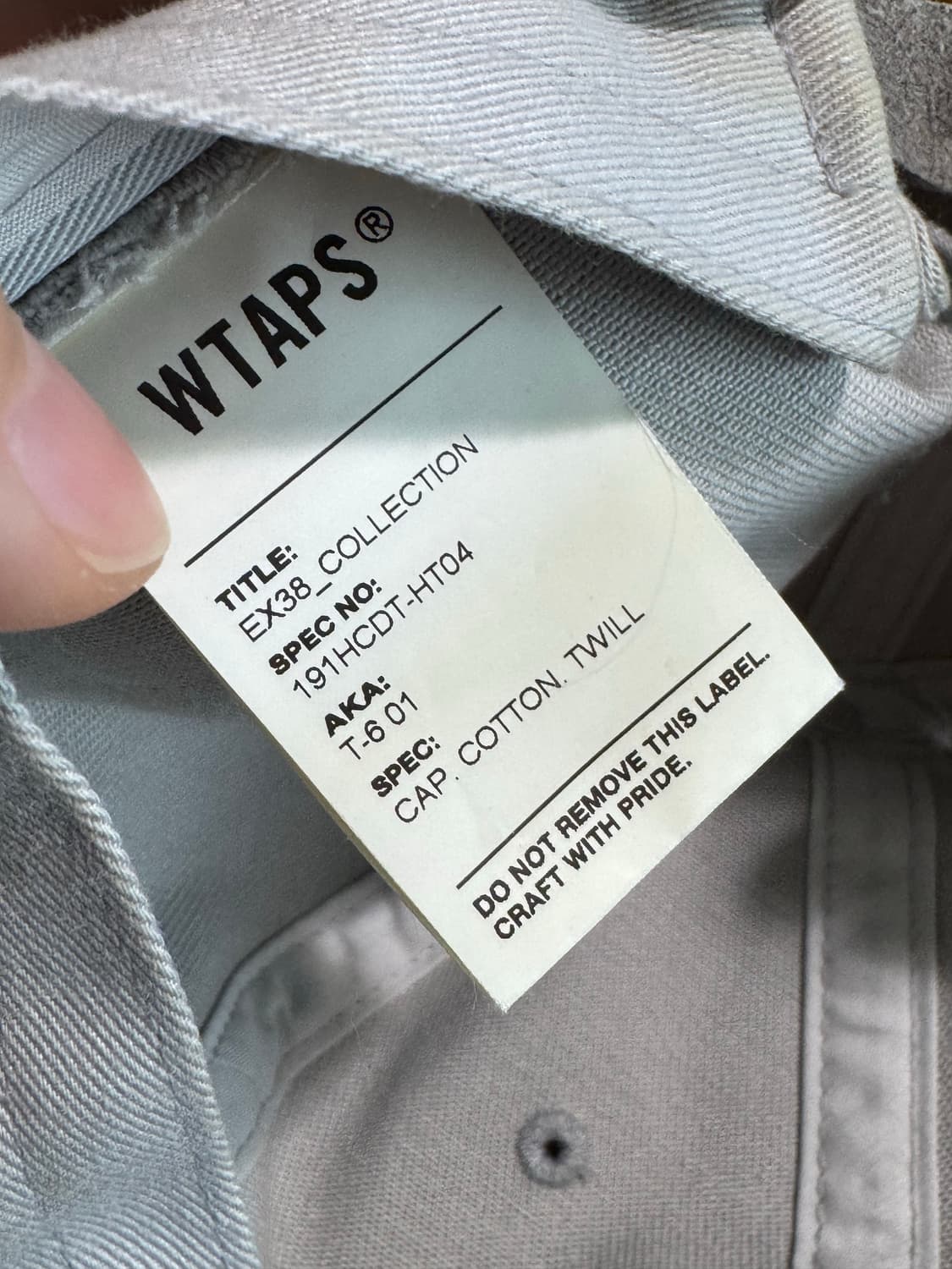 더블탭스 캡 상품이미지2