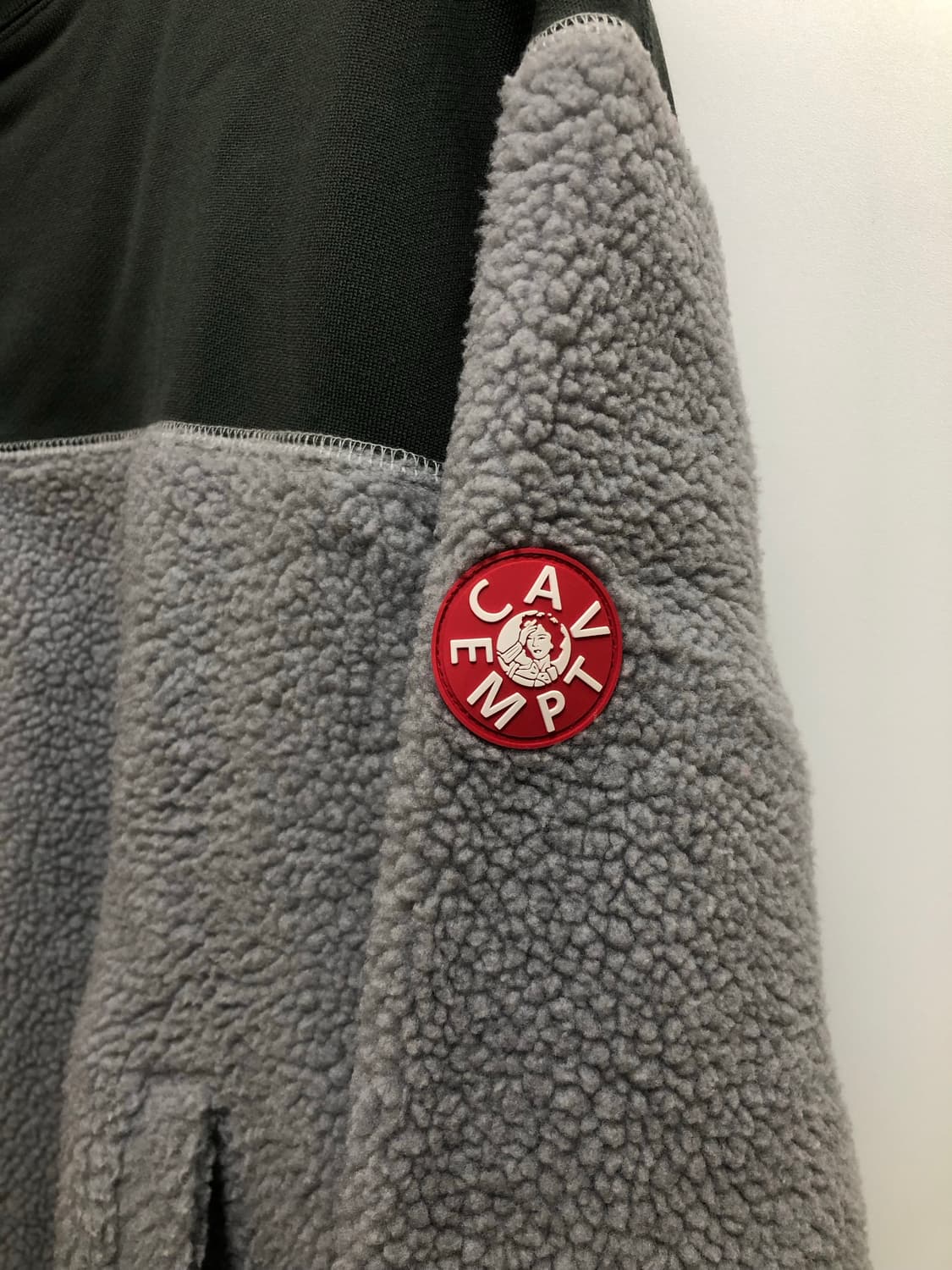 [L] FW17' 카브엠트 플리스 하프 집 상품이미지3