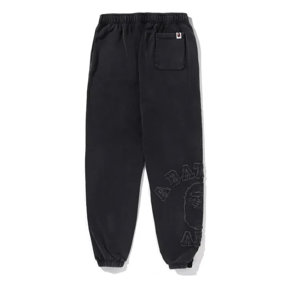 베이프 컬리지 워시드 이펙트 스웻팬츠 상품이미지2