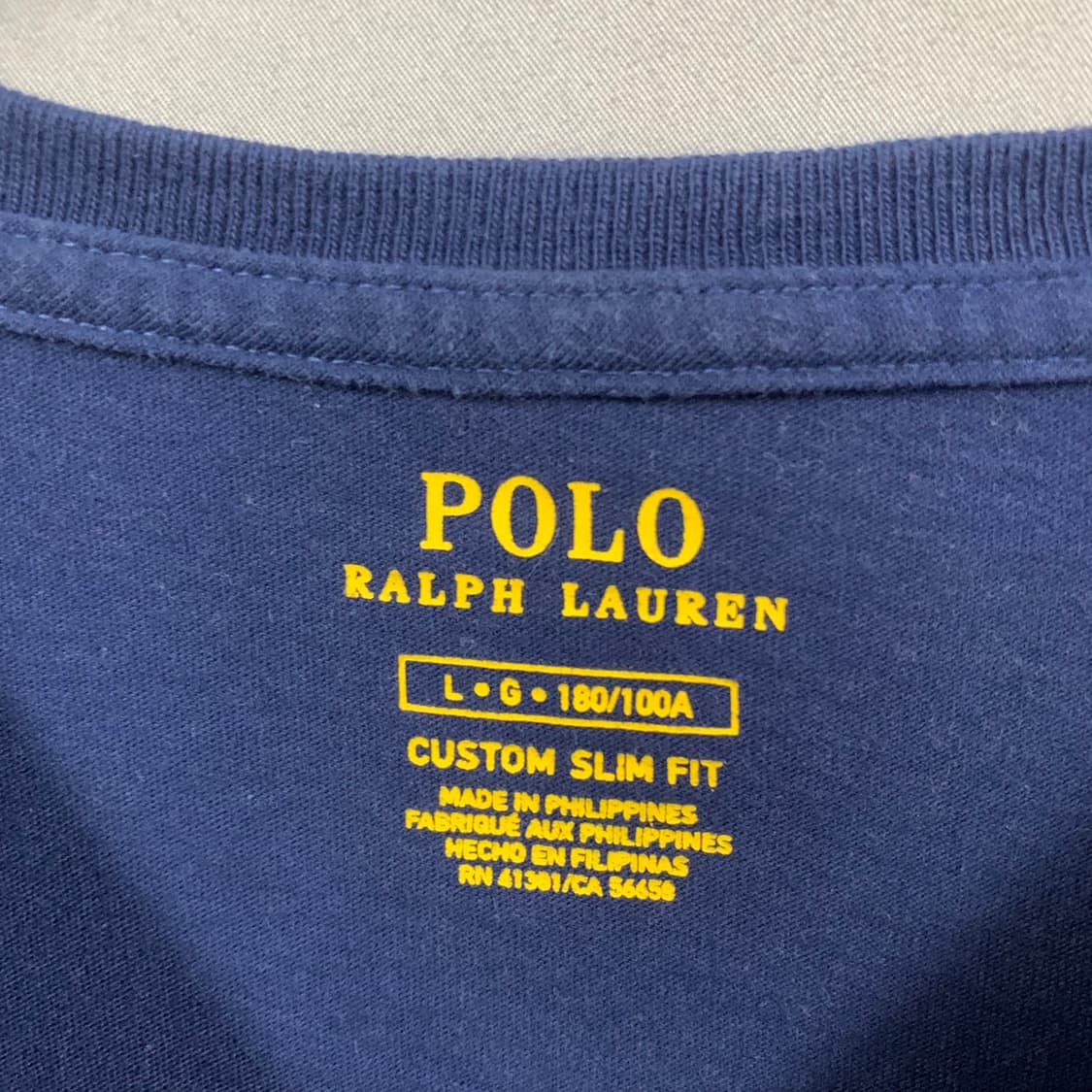 L 폴로랄프로렌 커스텀 슬림핏 빅 베어 프린팅 반팔티 상품이미지4