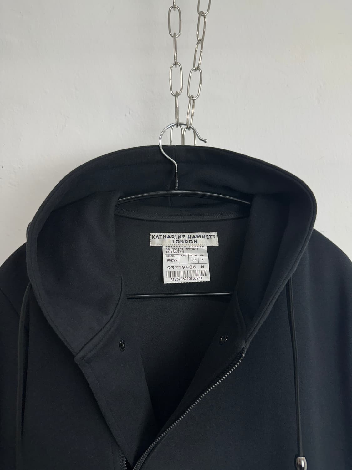 Asymmetric 2-Way Zip Hooded Jacket 상품이미지6