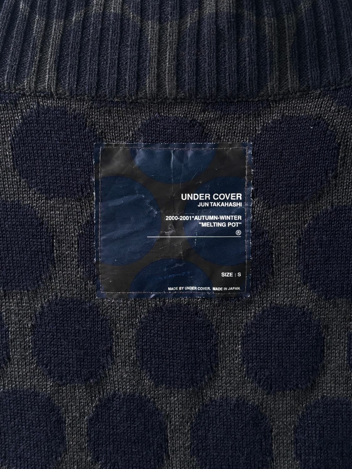 언더커버 00aw 도트 터틀넥 상품이미지9