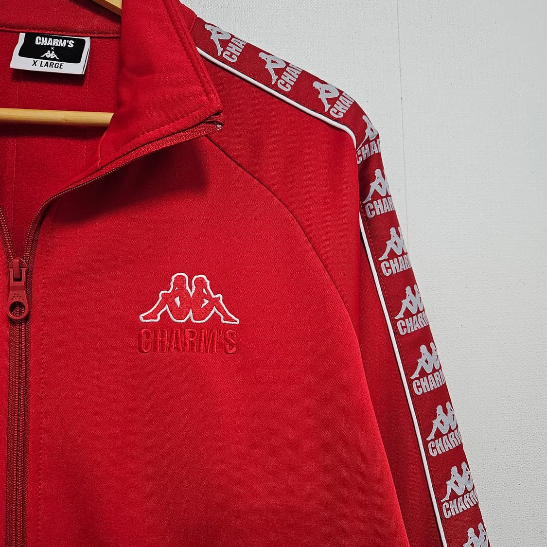 XL 카파 참스 트랙탑 져지 레드 상품이미지4