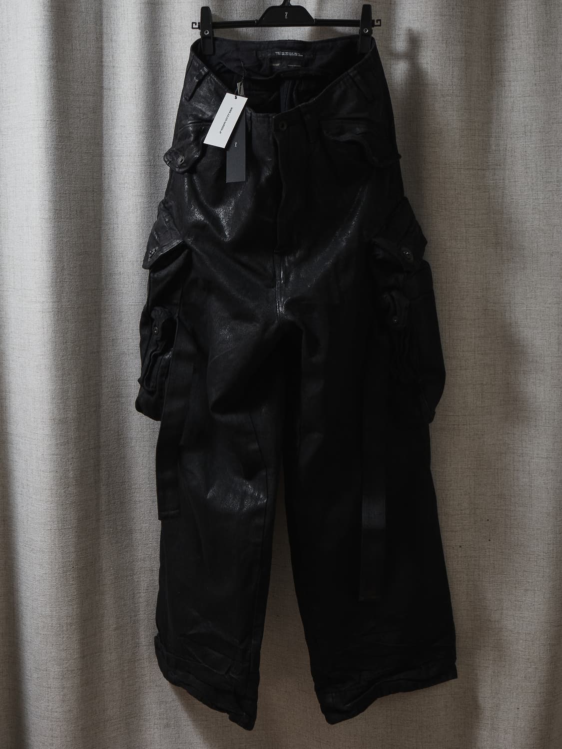 Julius 25ss 빅 포켓 가스마스크 코팅 팬츠 상품이미지2