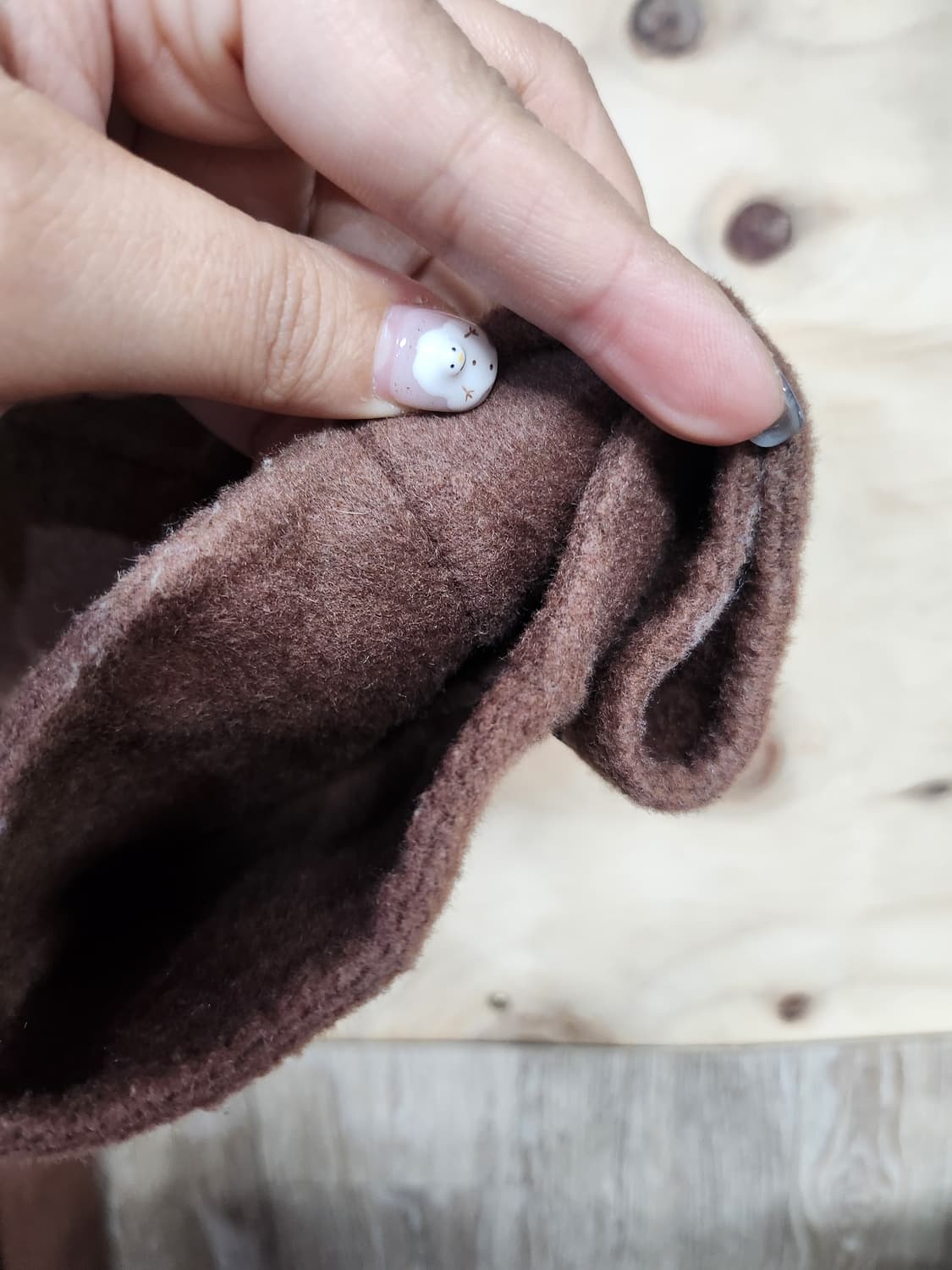 512) 66걸스 울블랜드 롱코트 상품이미지6