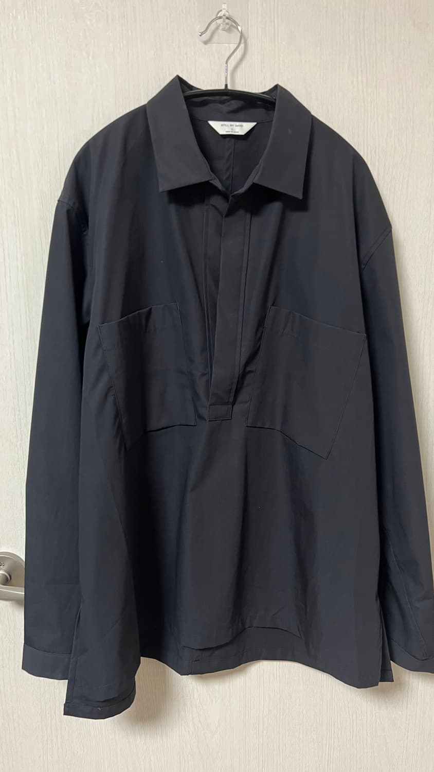 Still by hand Buttonless over shirt 상품이미지2