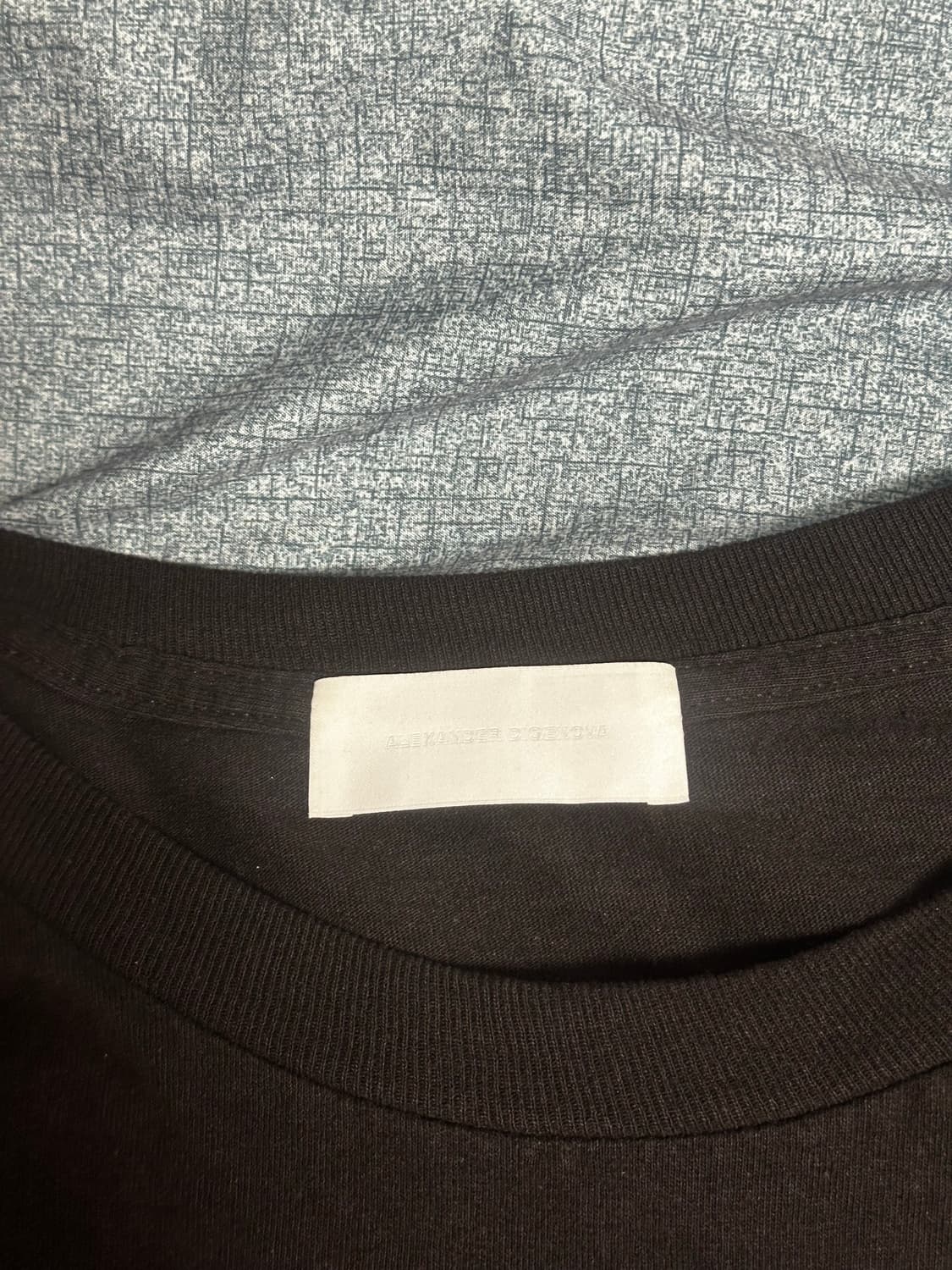 2) 알렉산더 디제노바 Taped Seam Long Sleeve T- S 상품이미지3