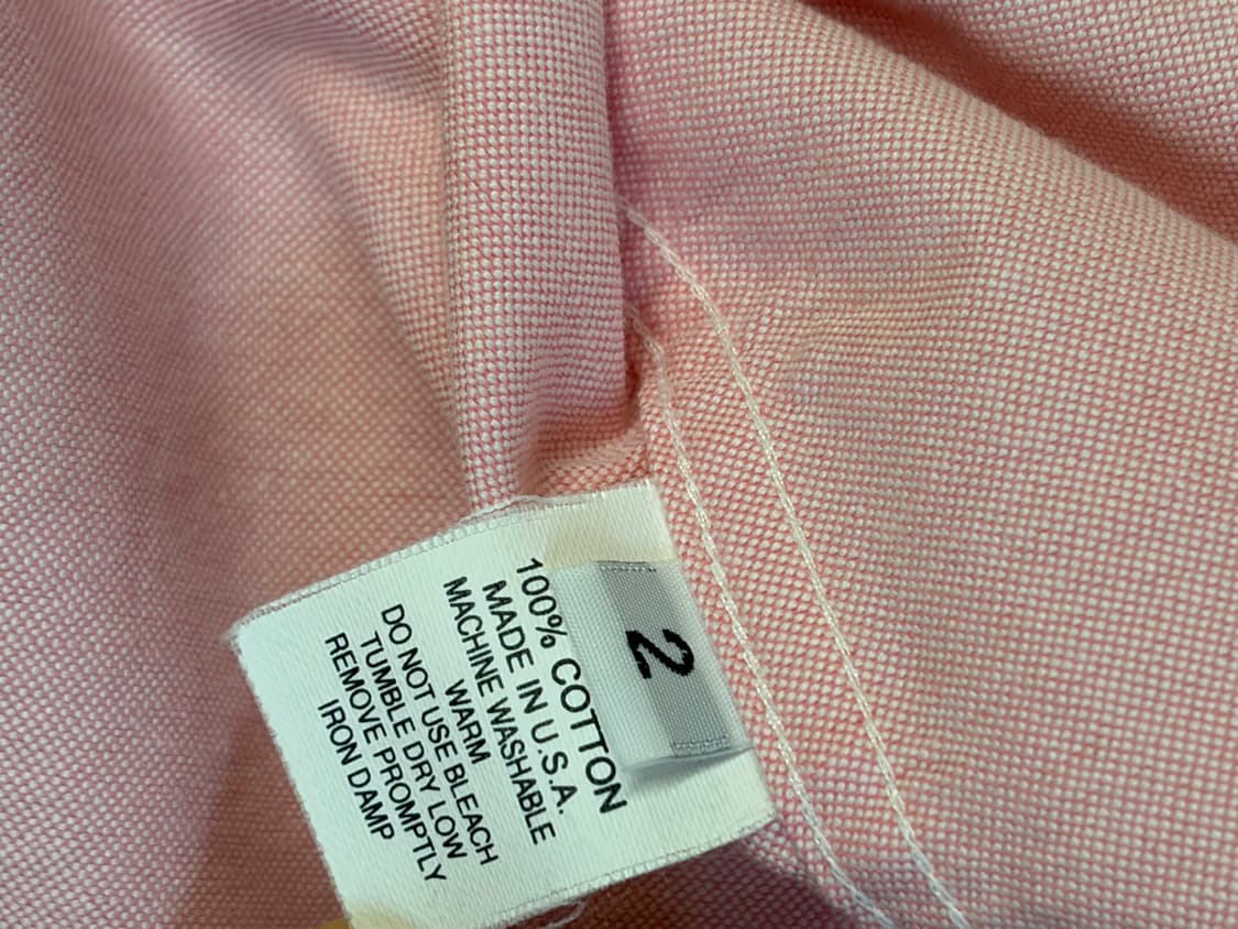 톰 브라운 아카이브 핑크 셔츠 [size 2] 상품이미지6