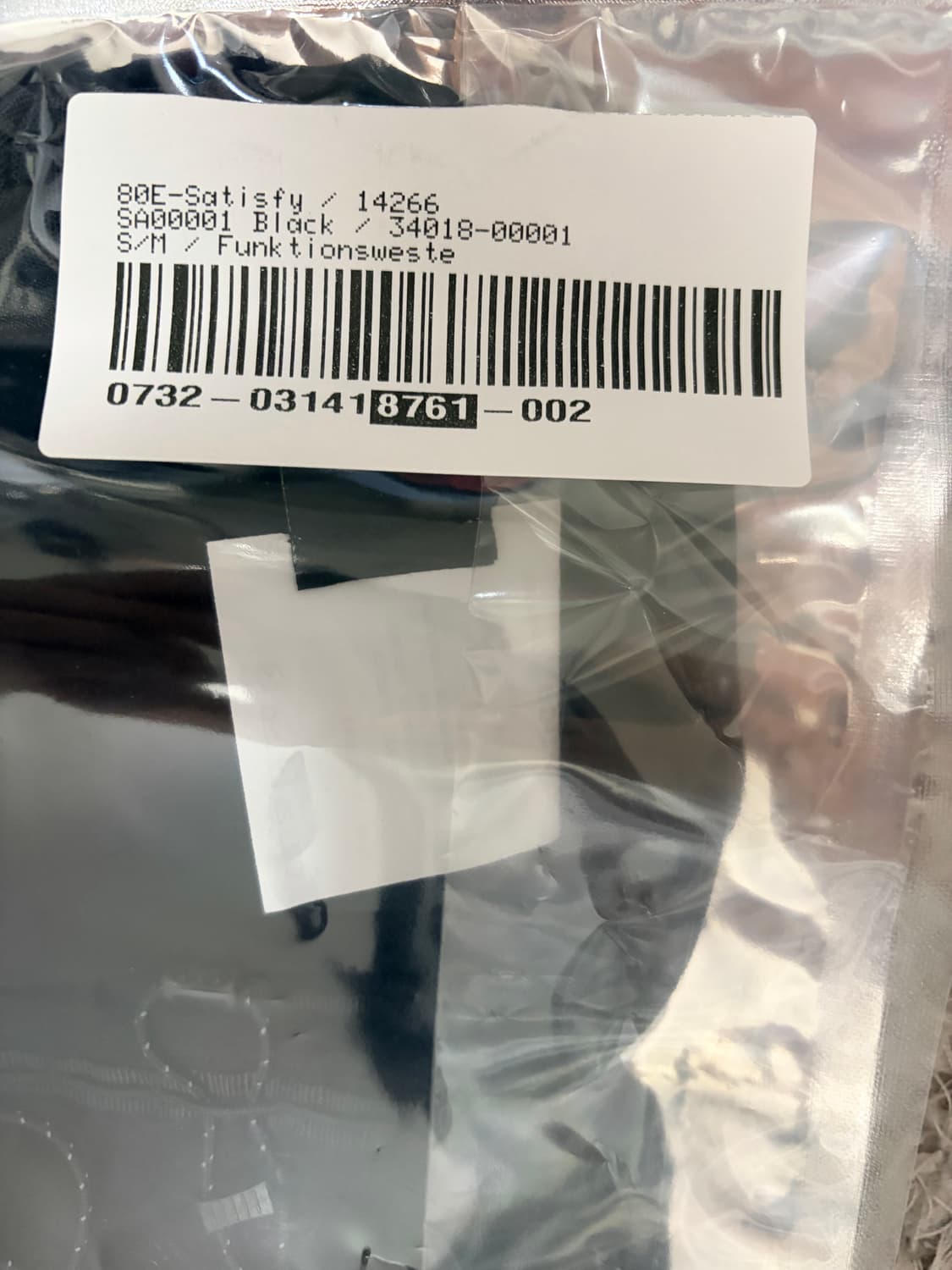 새티스파이 저스티스 코듀라 5L 하이드레이션 베스트 블랙 S-M 상품이미지3