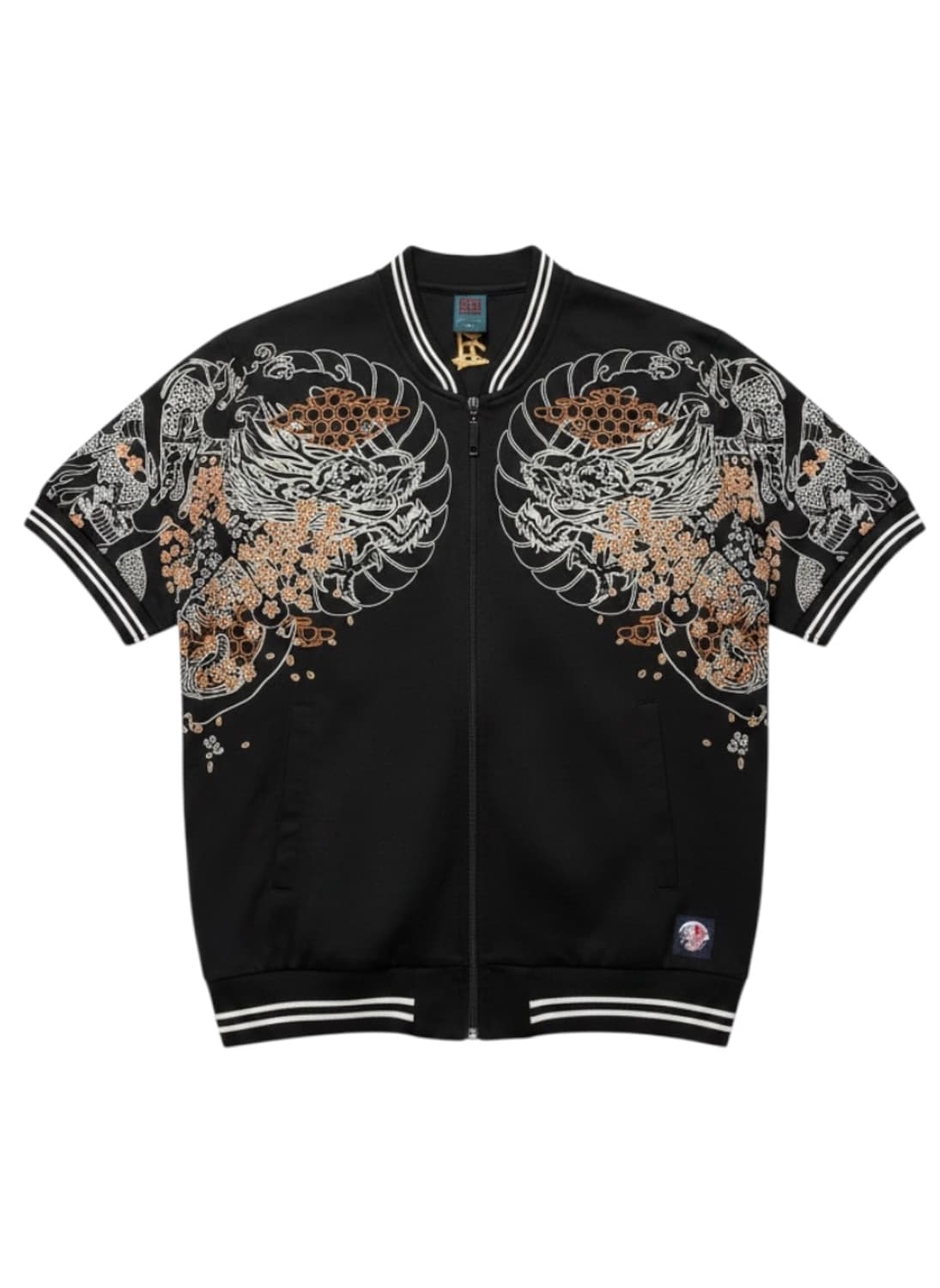 Bullet Noise Irezumi Half Zipup - M 상품이미지1