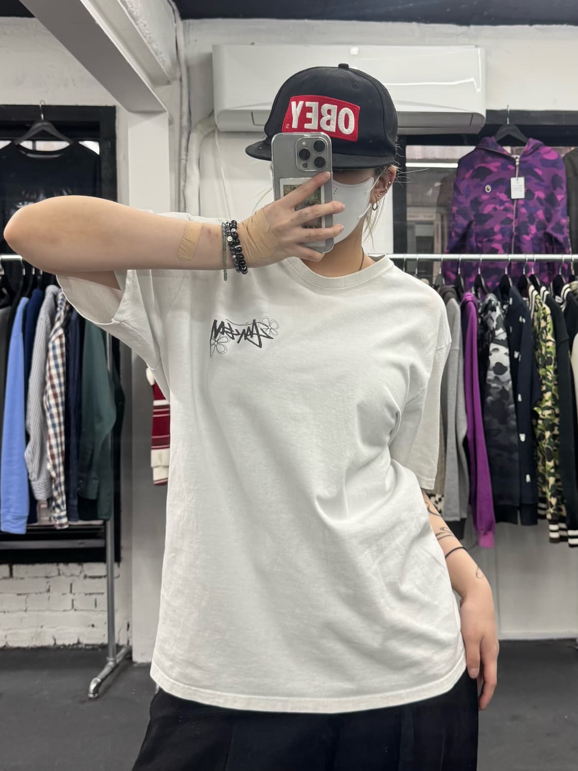 스투시 USA 썸머 티셔츠 상품이미지3