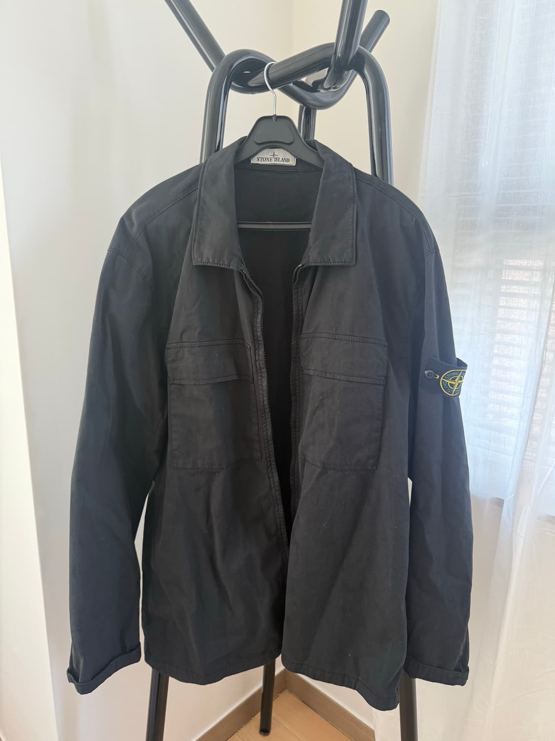 스톤아일랜드 더블포켓 코튼 오버셔츠 상품이미지2