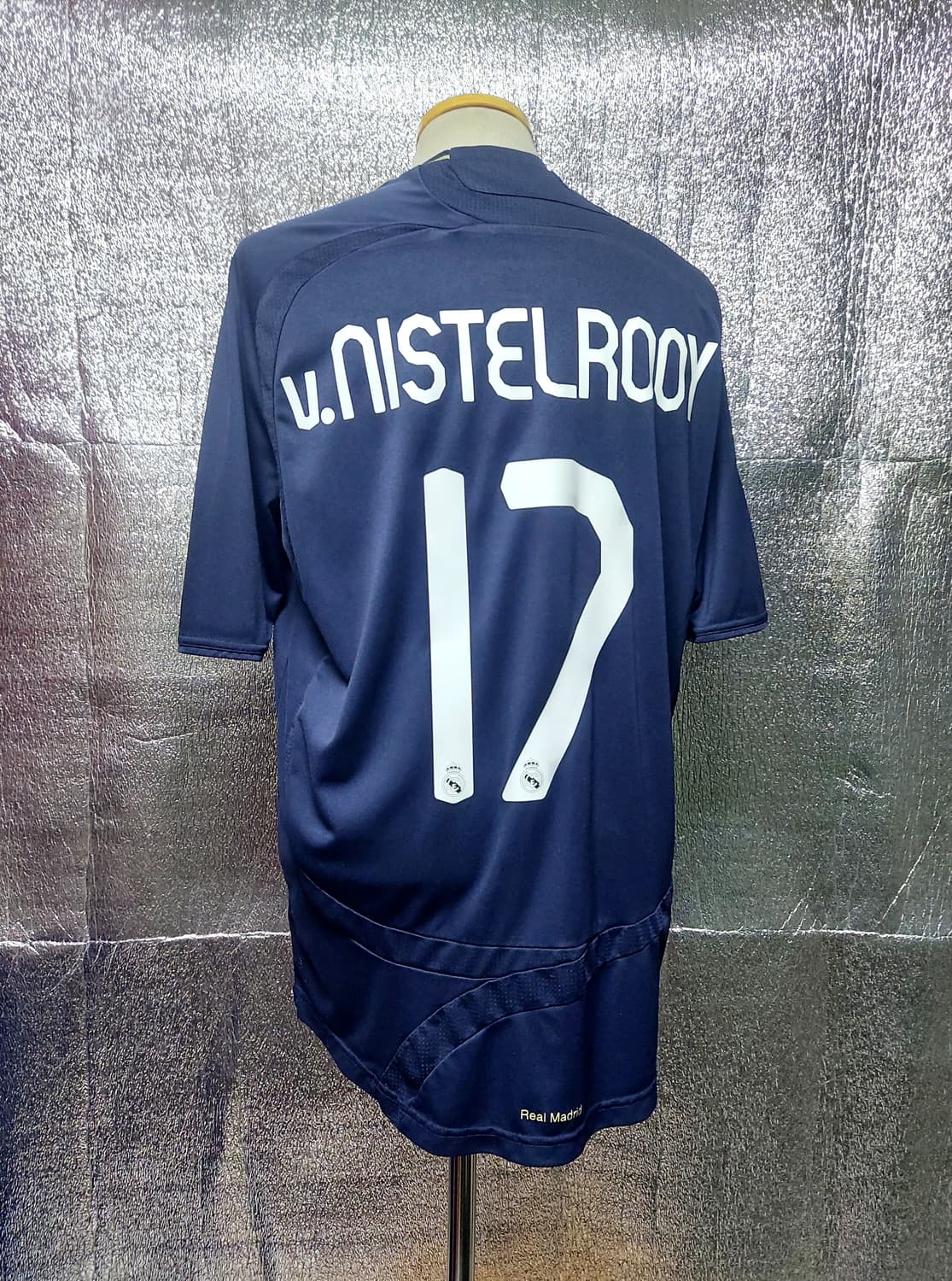 ♤필독♤ Feat 루드 반 니스텔루이 07/08 레알 마드리드 어웨이 L 상품이미지3