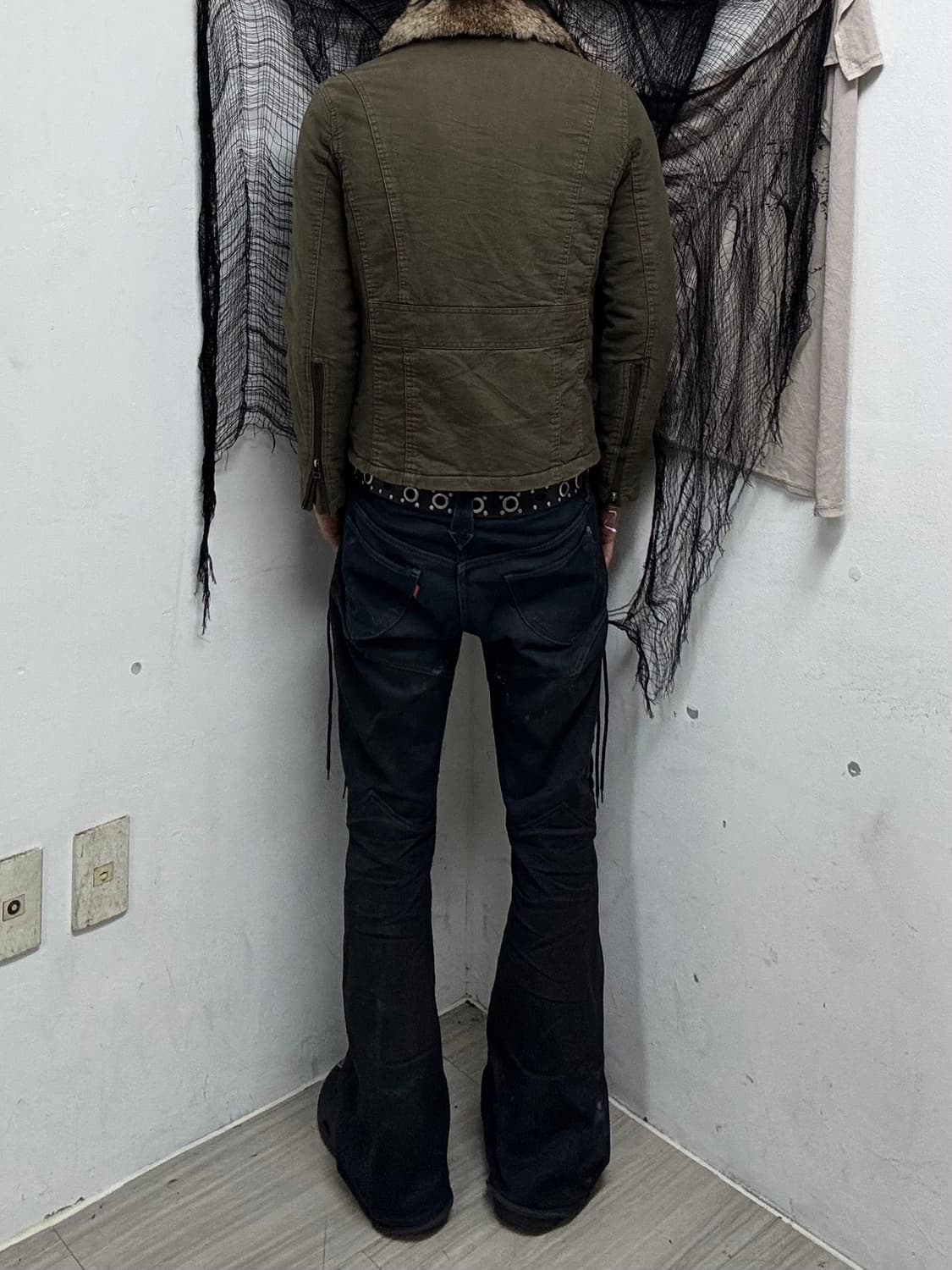 Fur Trimming 00’s Design 2-way Jacket 상품이미지5