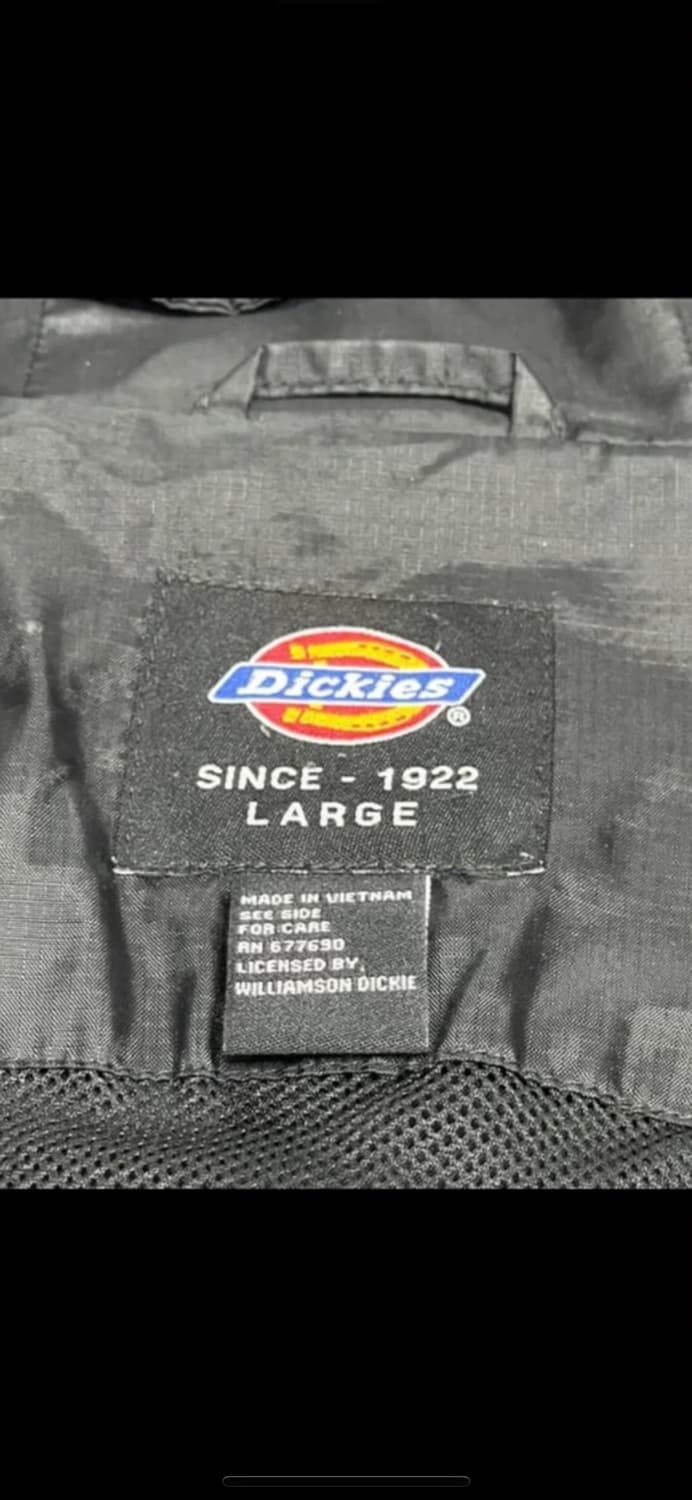 디키즈 블랙 바람막이 자켓 남성L (정품) 상품이미지2