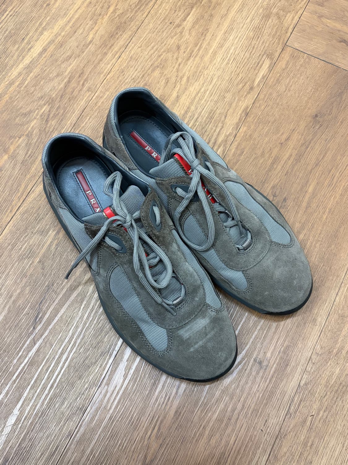 프라다 아메리칸컵 스웨이드 신발 상품이미지2