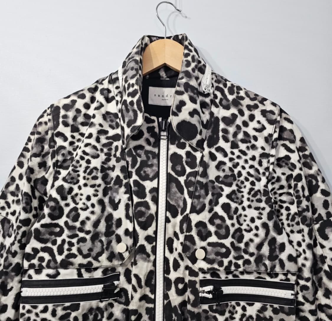 Sandro 레오파드 패턴 자켓 산드로 ~55 상품이미지5