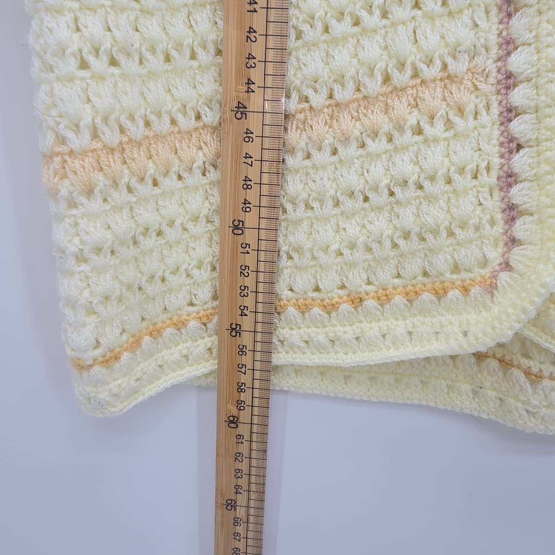 아이보리 뜨개 조끼 빈티지 스타일 상품이미지5