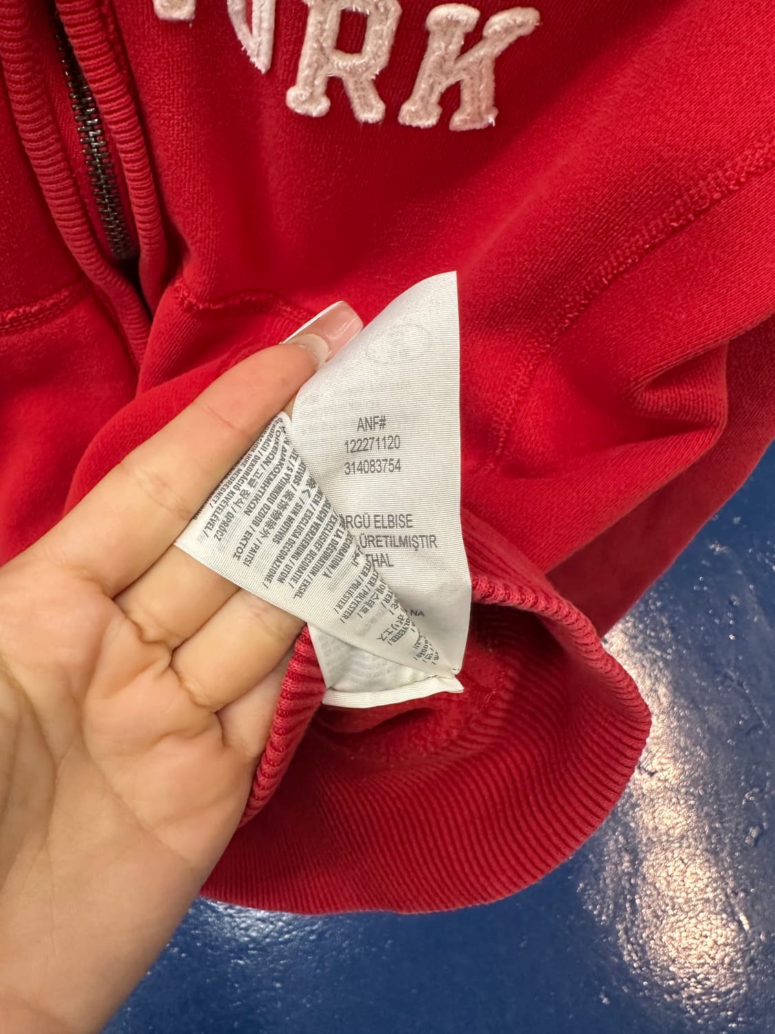 AnF 아베크롬비 Y2K 후드집업 상품이미지8