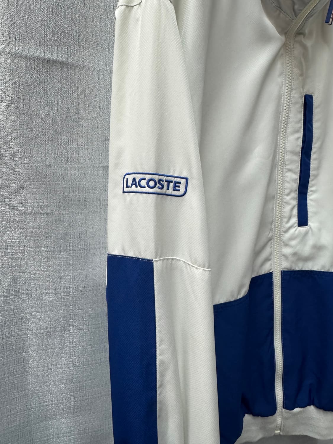 올드스쿨 라코스테 배색 바람막이 4(L) 상품이미지3