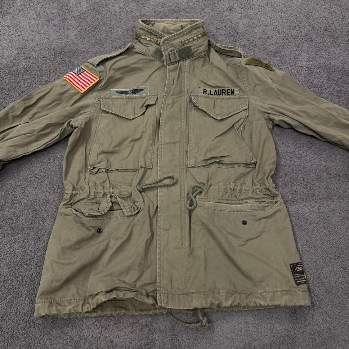 [ 정품/S ] 데님앤서플라이 랄프로렌 밀리터리 야상 자켓 상품이미지3