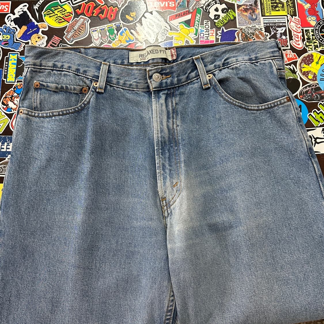 00s 리바이스 550 블루 진 데님 팬츠 36 상품이미지4