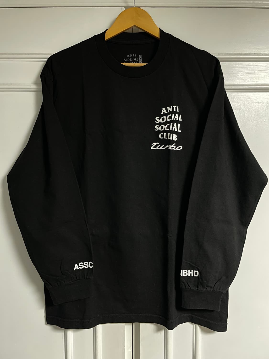 ASSC×NBHD 911 L/S Black Tee L 상품이미지1