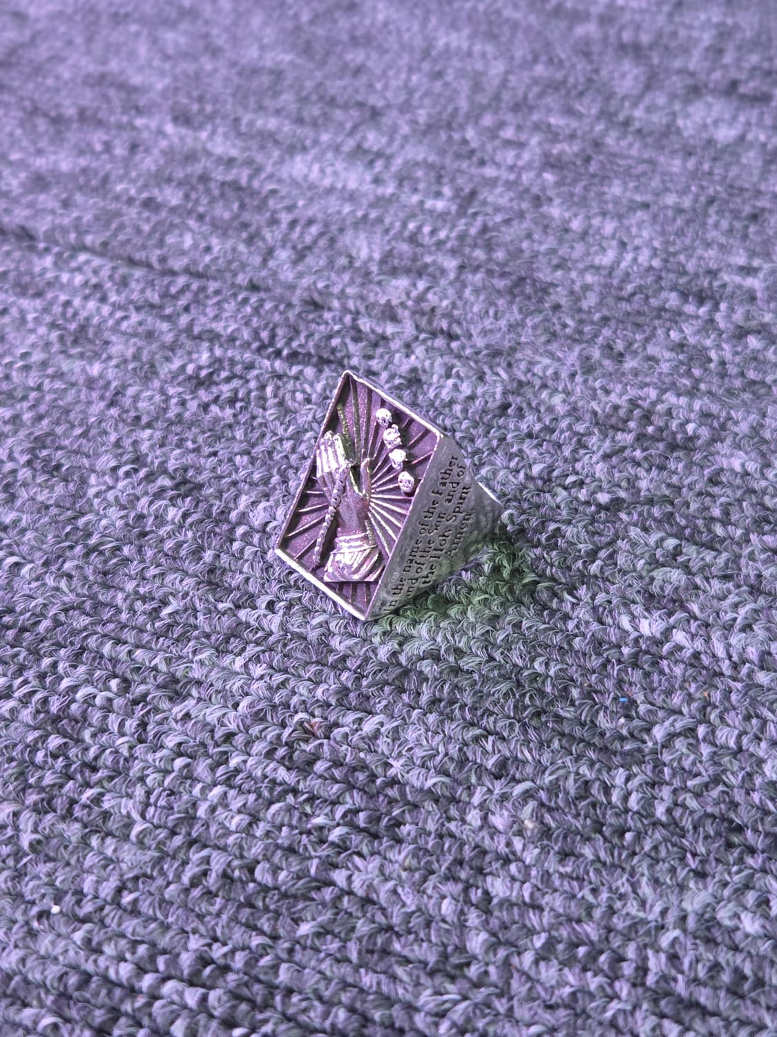 GUSQ 거스큐 블레싱 링 은반지 상품이미지1