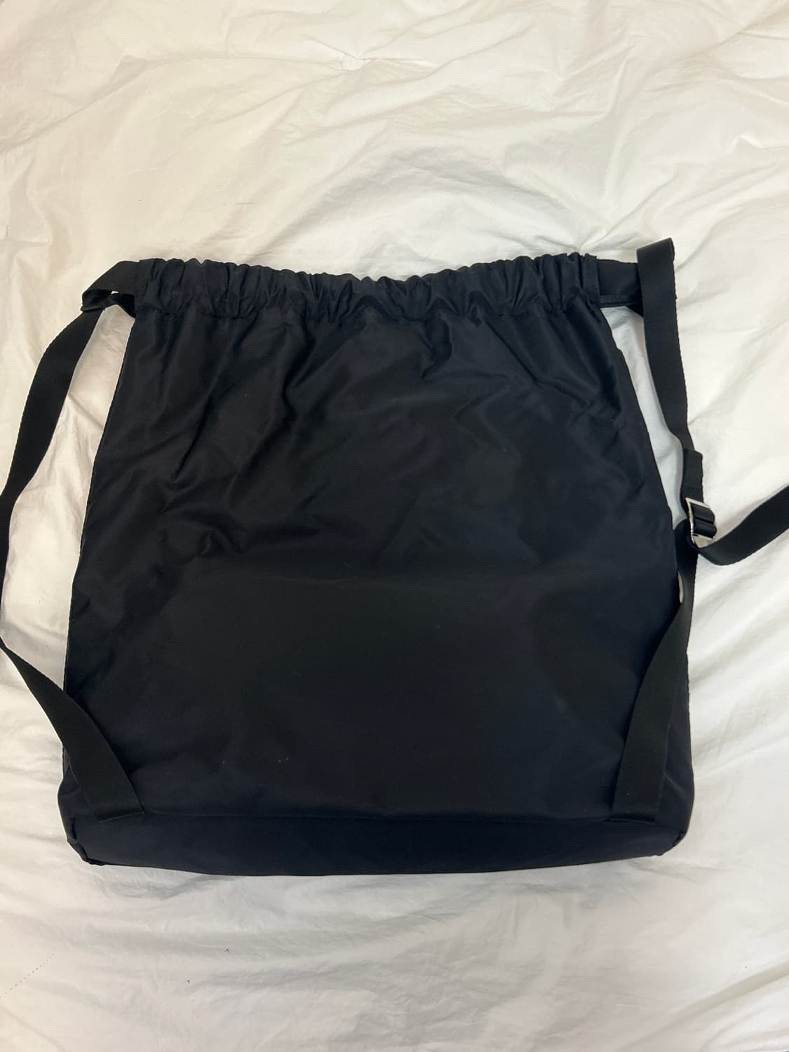 에토스 나일론 스트랩 백팩 블랙 상품이미지5