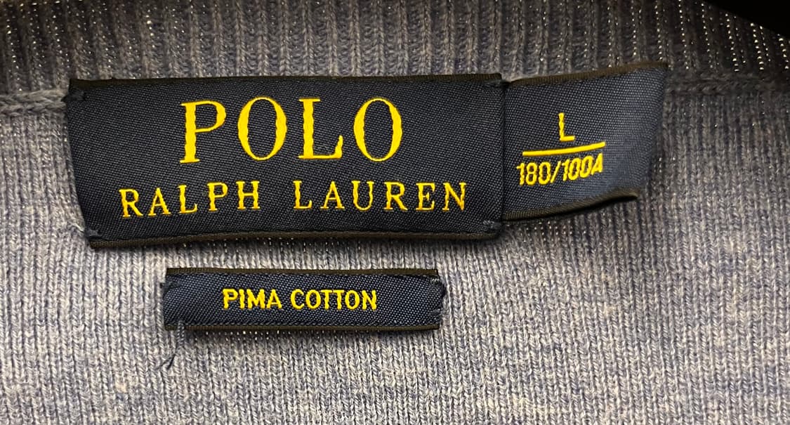 폴로 랄프로렌 남성 피마 코튼 니트 L 상품이미지3