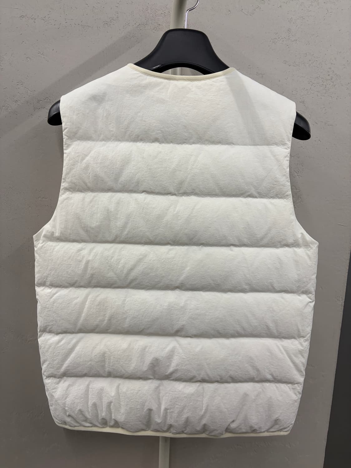 스노우피크 라이트다운 패딩 베스트 아이보리 XS 상품이미지5