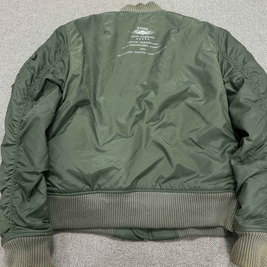 엑스톤즈 ma-1 팔콘 자켓(L) 상품이미지5